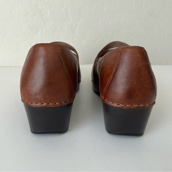 Dansko Tina Mary Jane leather clogs 40 US 9.5-10 walking company exclusive - Picture 10 of 14
